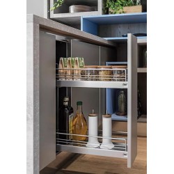 Wyciąg wąski 2-półkowy Silver 3D-X 04.406.S Peka