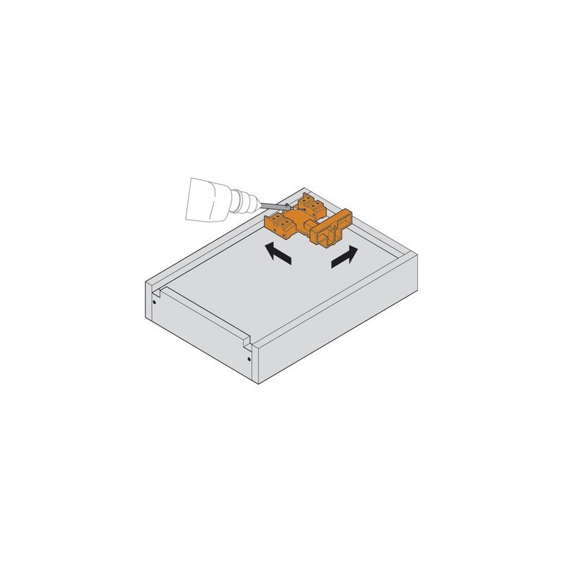Blum T65.1000.02 Gabarit de perçage Movento/Tandem